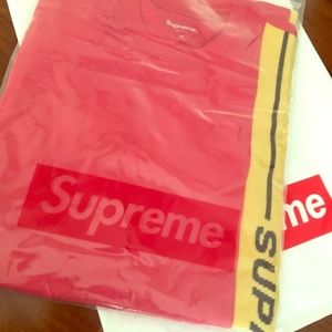 Supreme vertical stripe shirt